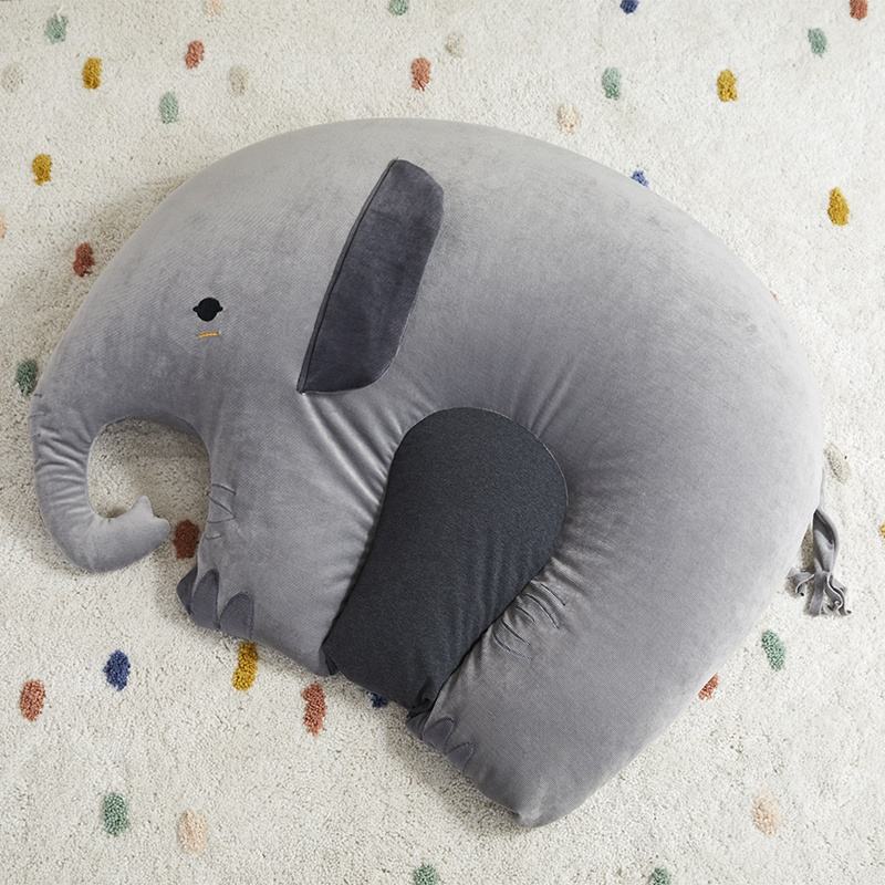 Factory Plush Pillows Baby Play Mat Floor Elephant Plush Toys