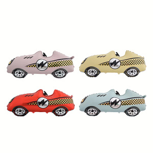 Ballons en feuille de voiture de course de dessin animé, <span class=keywords><strong>train</strong></span> à vapeur, ballon en forme de voiture pour bébé garçon, fournitures de décoration de fête d'<span class=keywords><strong>anniversaire</strong></span>, jouets de ballon de voiture - Product Image 4