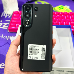 สมาร์ทโฟน Camon 50 Pro 5G หน้าจอ 2K แบตเตอรี่ 6150mAh กล้องหลัง 50MP กล้องหน้า 32MP แรม 12GB ความจุ 512GB พร้อมเซ็นเซอร์วัดอัตราการเต้นของหัวใจ - Product Image 1