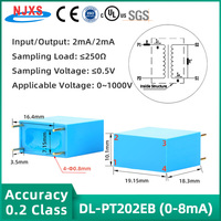NJXSE Tipo de corriente Transformador de voltaje 2ma2ma Micro Transformador de voltaje Montaje en PCB Tipo de PIN Mini transformador Precio de fábrica