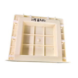 Molde de Hormigón ABS para Bloques de Cemento con Acabado <span class=keywords><strong>Cuadrado</strong></span> 3D de 2 Lados, Molde para Bloques de Cemento Decorativos, Molde para Paneles Florales para Decoración de Paredes - Product Image 4