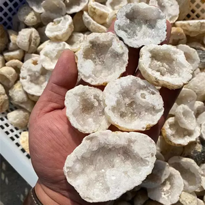 Authentique géode d'agate naturelle Unique spécimen de roche <span class=keywords><strong>marocaine</strong></span> pierre brute pour <span class=keywords><strong>la</strong></span> décoration intérieure cadeaux de vacances affichage de cristaux authentiques - Product Image 2