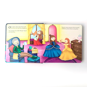 Impression personnalisée à la demande <span class=keywords><strong>Livre</strong></span> à couverture rigide pour enfants Service d'impression de livres en carton à couverture rigide pour enfants - Product Image 2