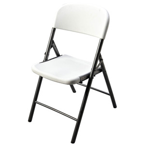 Garden HDPE Blow Mold Outdoor Portable Plastic Folding Chair For Events Plastic