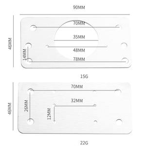 <span class=keywords><strong>2</strong></span>-حزمة لوح تركيب خارجي متعدد الاستخدامات لإصلاح الأثاث للمطبخ شقة مستشفى مدرسة فيلا - Product Image 4