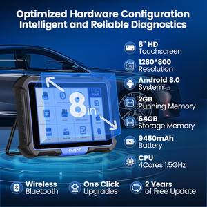 MUCAR VO8 Scanner <span class=keywords><strong>automobile</strong></span> professionnel OBD2, scanner de diagnostic, prise en charge de 28 langues, batterie 9450mAh, outils de diagnostic <span class=keywords><strong>automobile</strong></span> - Product Image 3