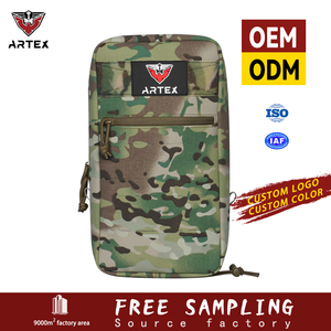 Sac banane tactique camouflage, pochette utilitaire Molle, poche latérale zippée, accessoire de randonnée EDC, OEM ODM - Product Image 1