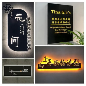 Insegna Luminosa LED Personalizzata per Esterni in Acrilico e Acciaio Inox, Cartello Pubblicitario Decorativo Illuminato - Product Image 6