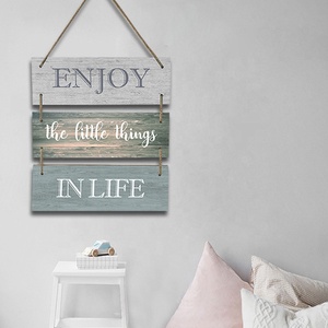 Biểu Tượng Hình Học Sợ Hãi Bằng Gỗ Giảm Giá Mạnh Từ Nhà Máy, Bảng Hiệu Gỗ Khối Trắng Thích Thú, Bảng Hiệu Treo Gỗ Chưa Hoàn Thành - Product Image 4