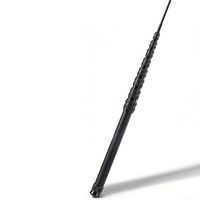 Perche de microphone en fibre de carbone à 6 sections |   Tige d'extension de micro légère et durable pour l'enregistrement professionnel