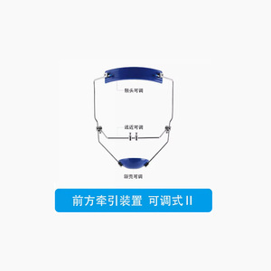 Dispositivo de Tracción Frontal de Biomateriales Hangzhou West Lake, Ajustable, Azul, para Ortodoncia, Equipo Médico Clase I - Product Image 5