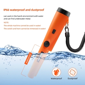 Détecteur de métaux HEDAO de haute qualité en plastique, détection latérale à 360°, étanche IP67, anti-poussière, 1 pile 9V, sensibilité 10 pouces - Product Image 4