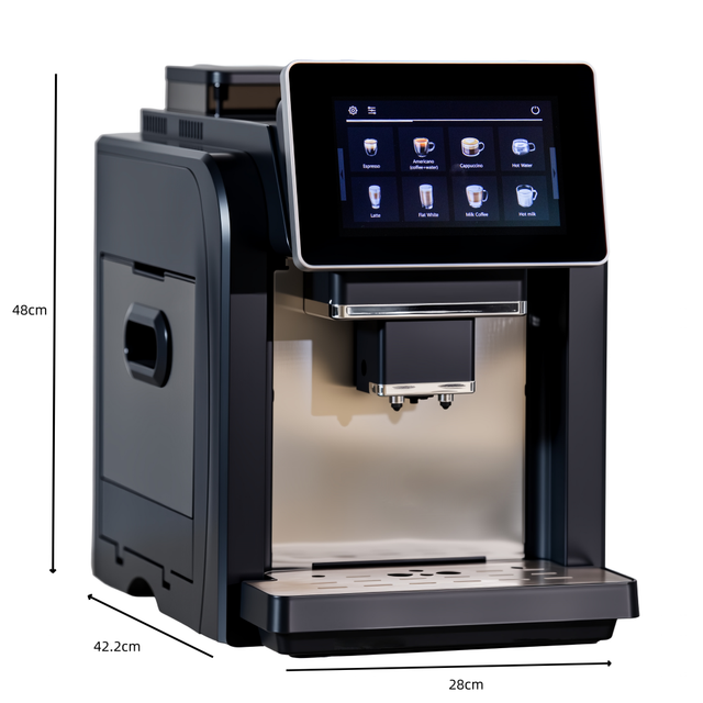 Ce Cb Certificated Professional Electric Home Cappuccino Coffee Maker Fully Automatic Smart Domestic Espresso Machine