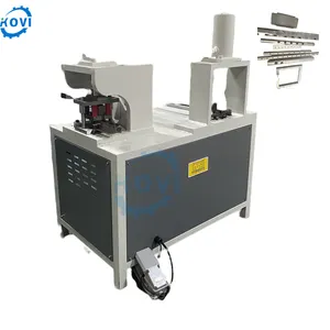 45 -degree cuter corner machine iron frame iron pipe cutting 90 degree angle equipment Cut the V -port equipment punching hole