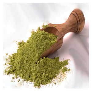 Polvo de color de cabello verde Sojat Rajasthan indio natural orgánico a granel semipermanente a base de hierbas ámbar Henna Ecocert certificado LAVARSH - Product Image 2