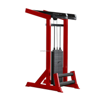 Meilleure vente Commercial Pin Loaded Standing Single Stack Machine d'exercice de jambe de levage de mollet Machine de levage de mollet assis de gymnastique