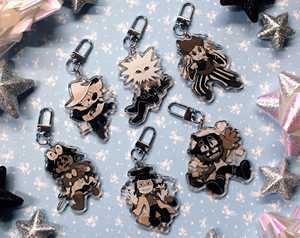 OEM Odm Character Acrylic in Stars <strong>Time</strong> 2 5 Colorful Acrylic Charms - Product Image 2