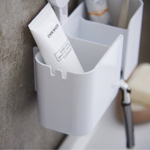 Scatola portaoggetti in plastica a ventosa da parete senza perforazioni e armadietto per dormitorio H007 - Product Image 2