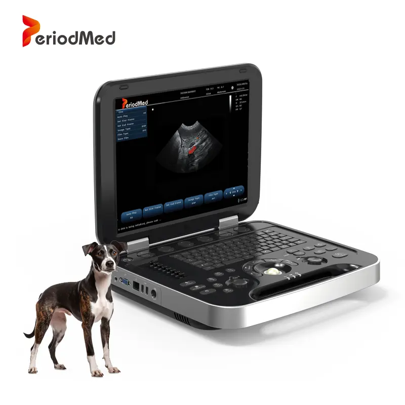 بيترميد محمول مستشفى الحيوانات الأليفة عربة كمبيوتر محمول صغير القلب للحيوانات آلة بيطرية