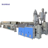 Machine d'extrusion à vis simple HANHAI HDPE pour tuyaux de grand diamètre, applications aquaculture et eau de mer