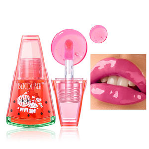 Brillo Labial en Oferta, con Forma de Sandía, Sabor a Sandía, Líquido, Impermeable, Brillante, Hidratante, Nutritivo, Vegano, de Larga Duración, para Uso Diario - Product Image 4