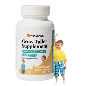 Supplément d'Usine pour la Croissance Osseuse Aide à la Croissance Protège la Santé des Os Riche en Calcium Vitamine D3 Vitamine B12 Gélule pour Grandir - Product Image 1