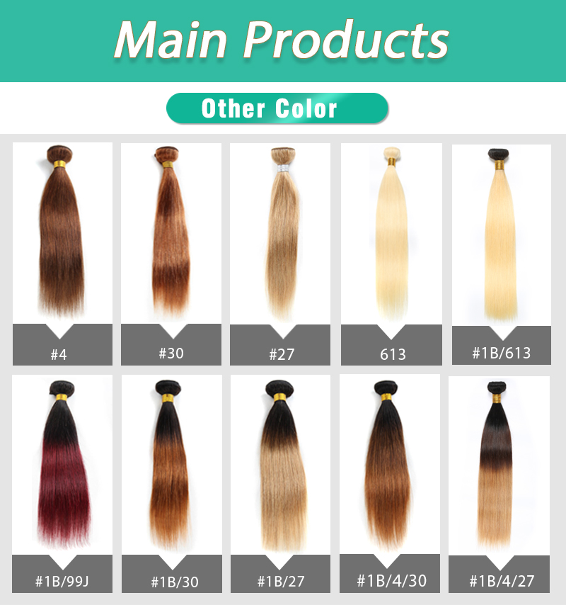 Color hair bundle