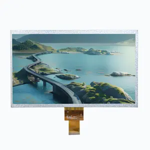 10.1inch 1024*600 TFT Display Landscape Display 350nits ALL Viewing LVDS Interface CTP Or RTP Can Be Customized Display Screen