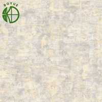 Papier peint PVC naturel moderne européen gaufré, antistatique, imperméable, résistant à l'humidité et aux moisissures, garantie 1 an, pour salle à manger et chambre