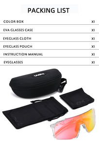 도매 야외 광장 사이클링 라이딩 선글라스 안티 UV 광 변색 러닝 스포츠 선글라스 - Product Image 6