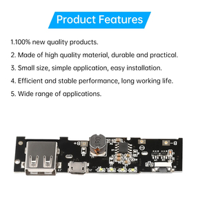 DC 5V 2A USB Power Bank зарядный модуль 18650 батареи Литий-ионные литиевые элементы для зарядки печатной платы - Product Image 6