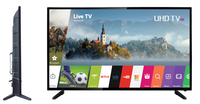 Téléviseur intelligent Android 4K 55 pouces avec panneau AUO, cadre sans bordure, 2G+16G RAM, DVB-T2, Air Cast, LAN, rétroéclairage LED, certifié CE FCC, pour usage hôtelier
