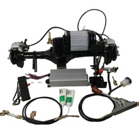 Hanne — kit moteur roue arrière pour tricycle électrique, 800/1200/1500/2000w, système de conversion pour voiture
