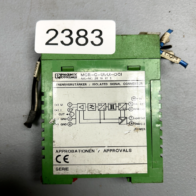 New and Original Contact MCRCUI Isolated Signal Converter Stock in Warehouse