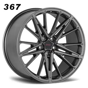 Aftermarkt 367 gunmetal R19 VIA JWL star design 5 holes alloy wheels