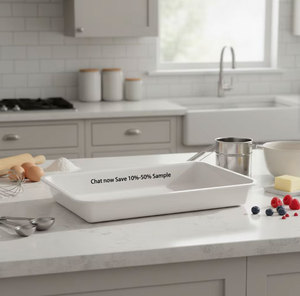 Grille alimentaire en plastique, 1 pièce, plateau de buffet en mélamine - Product Image 1