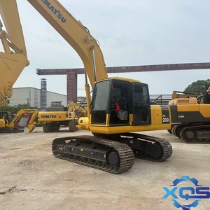 Excavatrice sur chenilles Komatsu PC200 d'occasion, 20 tonnes, modèle 2020 d'origine japonaise avec moteur PLC, boîte de vitesses, pompe et roulement - Product Image 5
