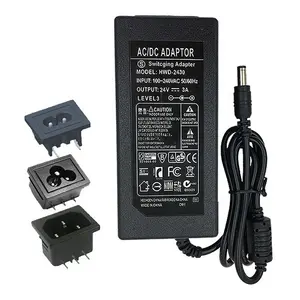 adapters dc 12v5a 60w 24v desktop power adaptor switch power supply 2A 2.5A 3A 4A 9V 15V 19V 24V 30V 12v 5a