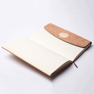 Custom Eco-friendly A5 Business <b>Journal</b> Notebook Inner FSC-Certified Cork Cover Gift Logo - Product Image 4