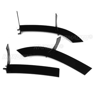 Diffuseur arrière et séparateurs latéraux noirs pour VW Golf MK5 R32 2005-2009 en ABS - Product Image 4