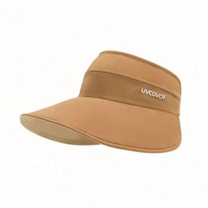 Sombreros de verano para mujer, sombrero para el sol de doble cara, gorra con visera de ala grande anti-UV para verano, gorras con visera para deportes al aire libre - Product Image 5