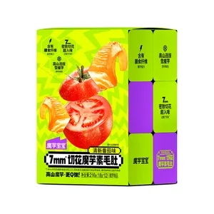 216g tomato flavored konjac tripe healthy konjac meal replacement weight loss detoxification laxative instant konjac snacks
