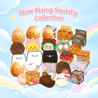 Collection de jouets Squishy à remontée lente Bun Zoey – Jouets anti-stress souples et extensibles – Fournisseur en gros