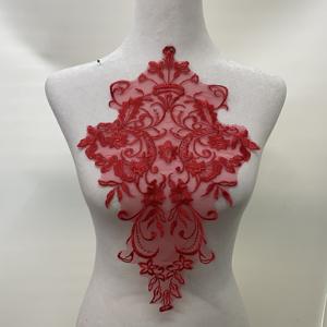 Usine Directe Dentelle Garniture Accessoires Robe De Mariée <span class=keywords><strong>Décolleté</strong></span> Dentelle Applique <span class=keywords><strong>Voile</strong></span> Patch DIY - Product Image 3