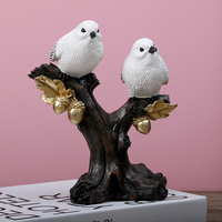 Kreative, Schlichte, Moderne Europäische Vogel-Dekofiguren aus Harz für Wohnzimmer, Schreibtisch, TV-/Weinschrank, Heimdekoration, Kleine Kunsthandwerksstücke