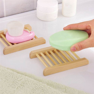 <span class=keywords><strong>Porte</strong></span>-<span class=keywords><strong>savon</strong></span> en bambou avec Logo personnalisé, Simple, créatif et antidérapant, pour salle de bain et douche - Product Image 5