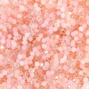 موضة جديدة مواد الديكور ديي 4 ألوان مزيج الزجاج Bicone الخرز في كريستال Diy - Product Image 4