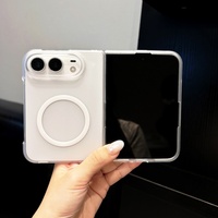 Nouvelle coque magnétique souple anti-dérapante de qualité supérieure Ice Frost pour iPhone 18 Duo Fold avec protection intégrale de l'appareil photo
