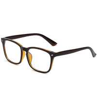 Lunettes de lecture anti-lumière bleue 5010, petites, pour Rice Nails, orange et noir, unisexe, pour le commerce extérieur Europe et États-Unis