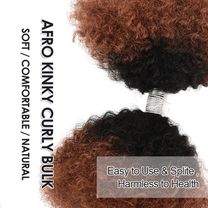 Originea 9a Afro Kinky Cabello Humano en Paquetes, Doble Trama, Extensiones de Cabello Humano para Crochet, Rastas y Trenzas - Product Image 3